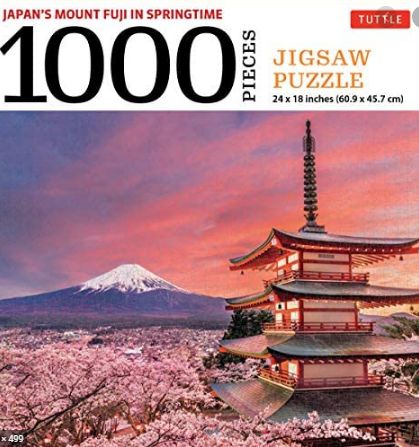 1000 Piece Jigsaw - Mount Fuji, Japan