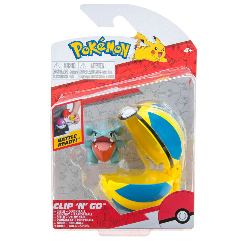 Clip n' Go! Gible & Quick Ball