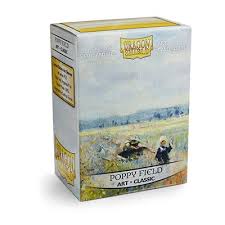 Dragon Shield Art Sleeves: Poppy field