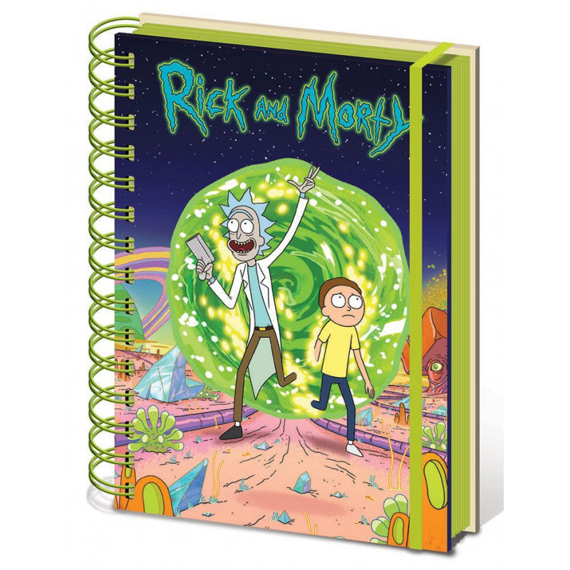 Rick and Morty: Portal A5 Notebook