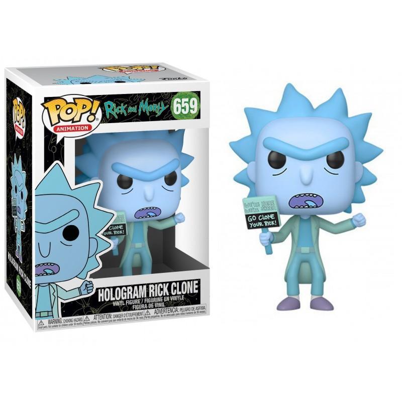 Rick & Morty - Hologram Rick Clone (Go Clone) Pop! 659