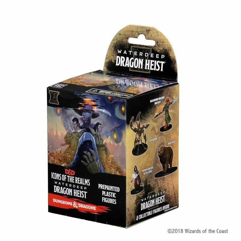 Icons of the Realms 4 Figure Blind Box - Waterdeep Dragon Heist