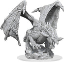 D&D Miniature Figurine - Young Blue Dragon