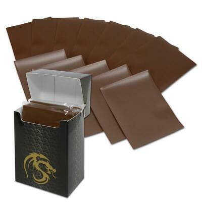 BCW Deck Guard Boxed Sleeves (80) Brown