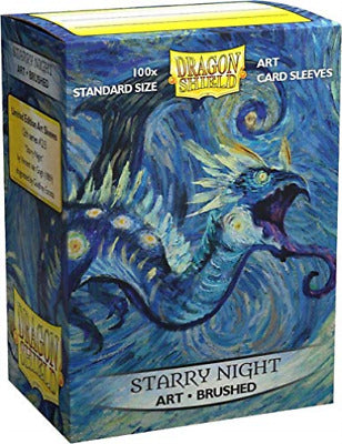 Dragon Shield Art Sleeves: Starry Night Brushed