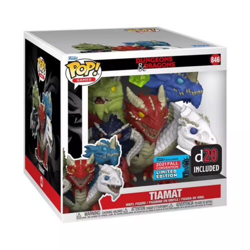 Dungeons & Dragons Tiamat with Dice 2021 NYCC Limited Edition Funko POP! Vinyl