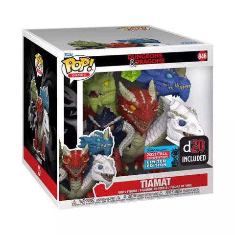 Dungeons & Dragons Tiamat with Dice 2021 NYCC Limited Edition Funko POP! Vinyl