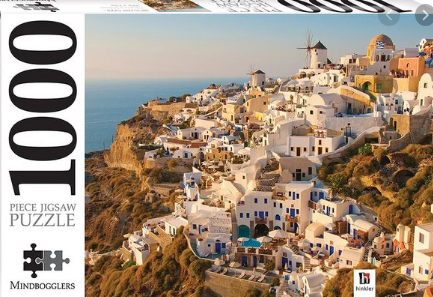1000 Piece Jigsaw - Santorini, Greece