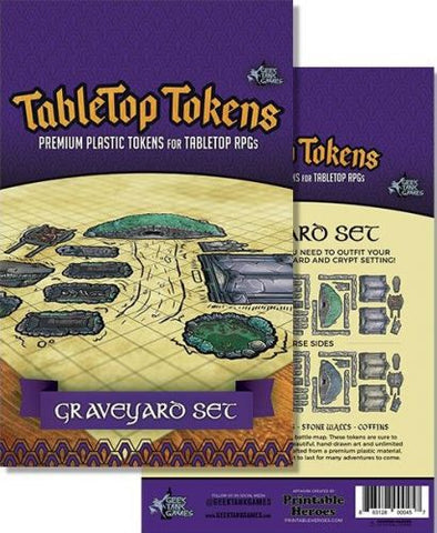Table Top Tokens - Graveyard Set