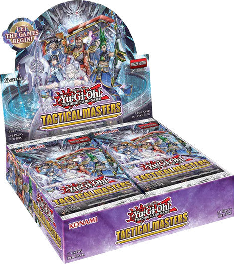 YGO Booster Box - Tactical Masters (1st Edition)