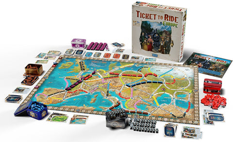 Ticket to Ride: Europe 15th Anniversary Edition
