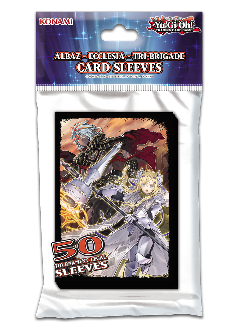 Yu-Gi-Oh! The Albaz /Ecclesia/Tri-Brigade Card Sleeves